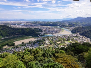 이와쿠니 성하 마을