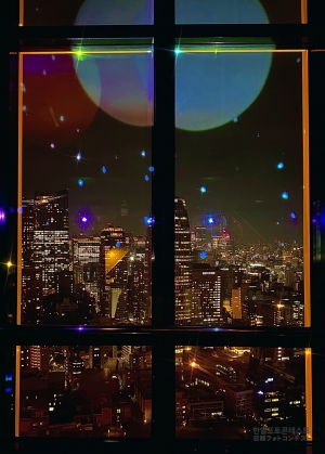 로맨틱한 도쿄타워의 밤