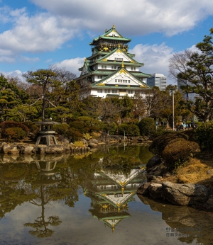 오사카 성이 두개!