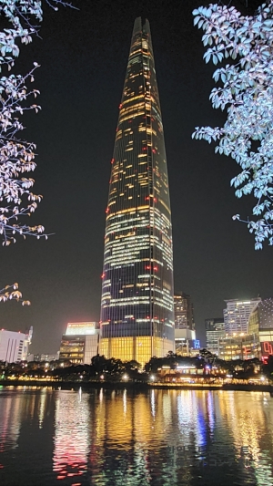 韓国で一番ロッテタワー