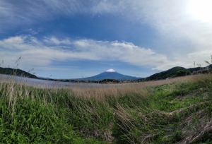 아름다운 가와구치코 후지산 모습