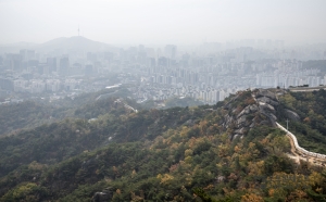가을 성곽길을 품은 서울 소경