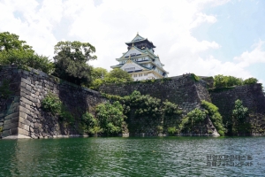 오사카성과 자연의 미